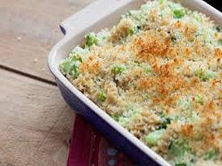 CHEESY BROCCOLI BAKE