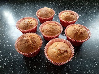 Banana Peanut Butter Muffins