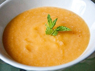 Creamy carrot and parsnip soup