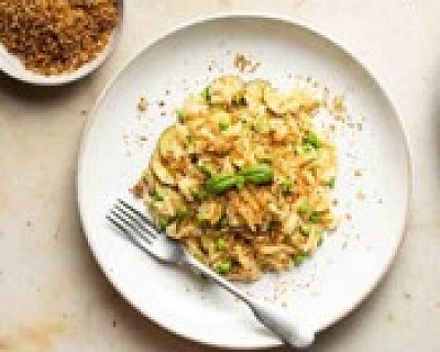 PEA COURGETTE ORZO PASTA